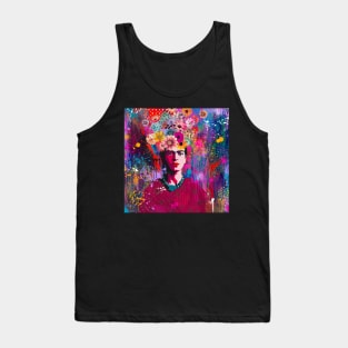 Frida Kahlo pop art Tank Top